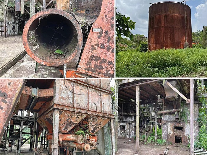 Belgian customer's old palm oil production plant