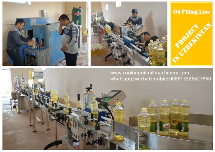 vegetable oil filling machine